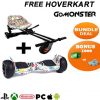 8.5 Hummer Segway Hoverboard with Monsterkart bundle plus Fortnite or Fifa points