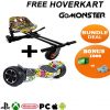 8.5 Hummer Segway Hoverboard with Monsterkart Bundle plus Fortnite or Fifa points
