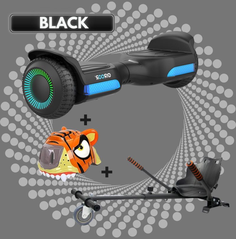 NEW ARRIVAL GYROOR G13 GO MIDNIGHT BLACK SEGWAY HOVERBOARD 6.5
