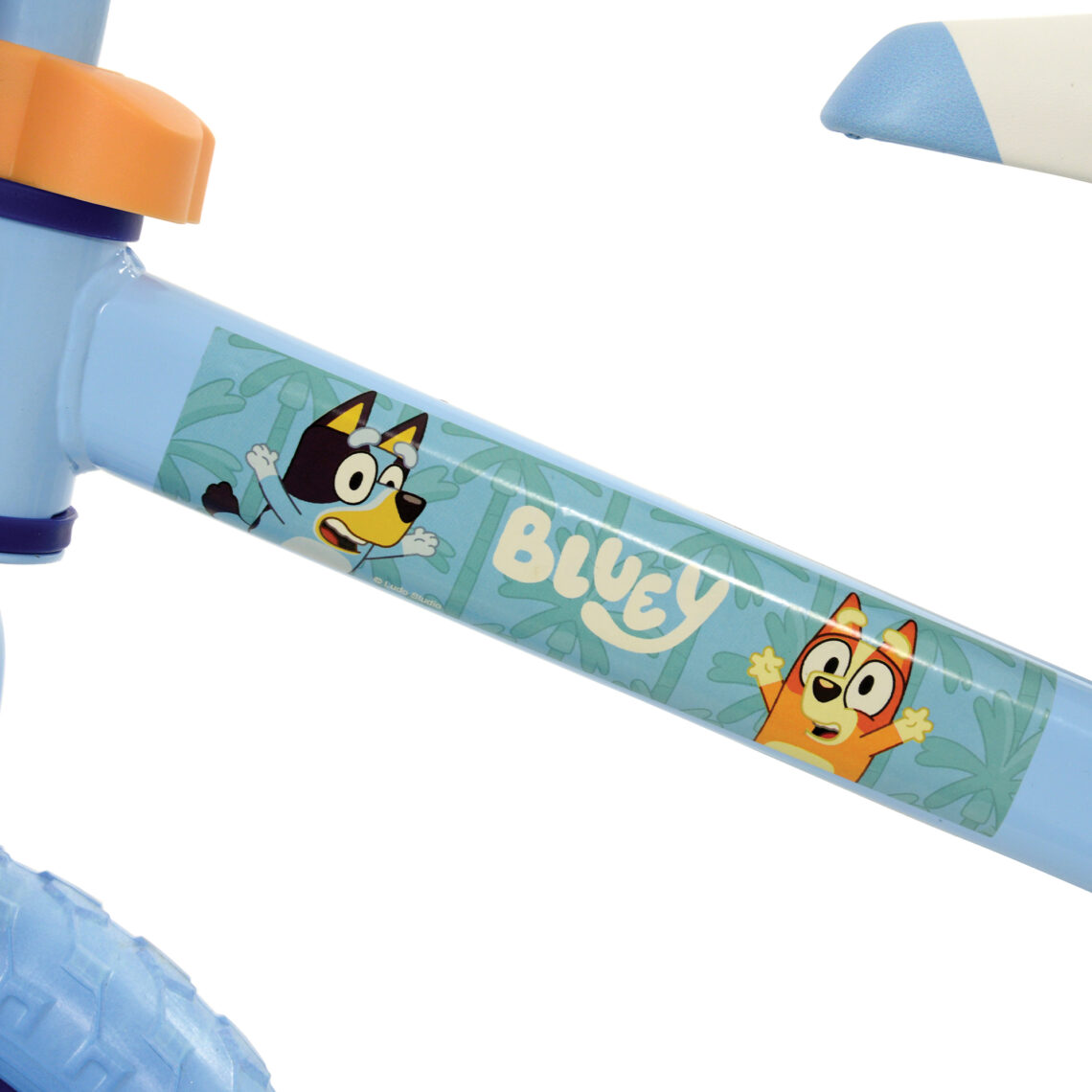Home Bluey Bluey 12″ Balance Bike with Light Up Wheels